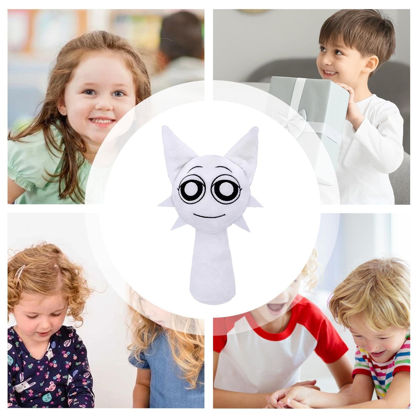 Sprunki Plush Toy | 25 cm Sprunki Doll | Horror Musical Game Sprunki Characters Stuffed Animal Pillow | Sprunki Plush Figure Soft Toys Home Decor for Fans (1/9 - Pack)