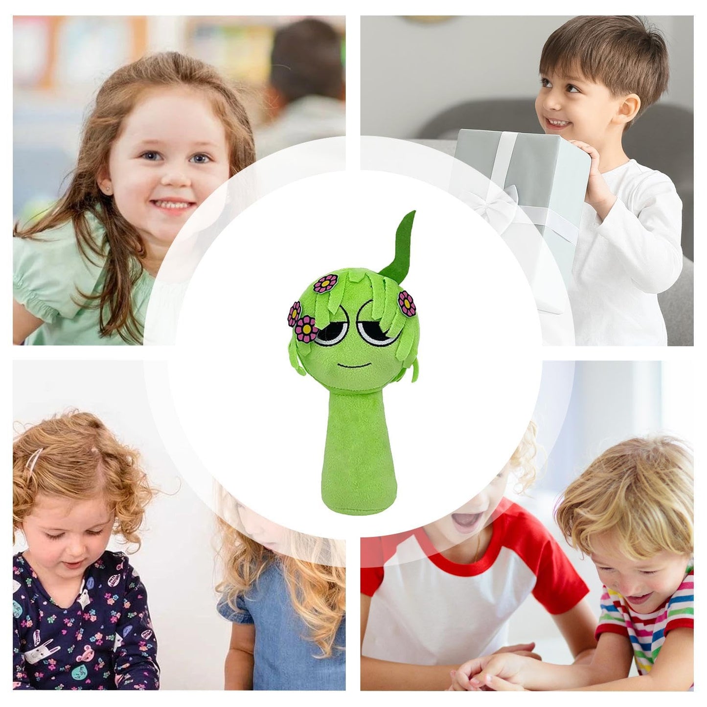 Sprunki Plush Toy | 25 cm Sprunki Doll | Horror Musical Game Sprunki Characters Stuffed Animal Pillow | Sprunki Plush Figure Soft Toys Home Decor for Fans (1/9 - Pack)