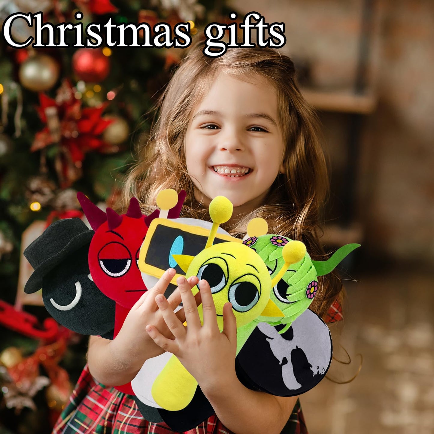 Plush Toy, Game Plush, Christmas Plushies, New Monster Horror Game Stuffed Figure Doll (6 PCS)