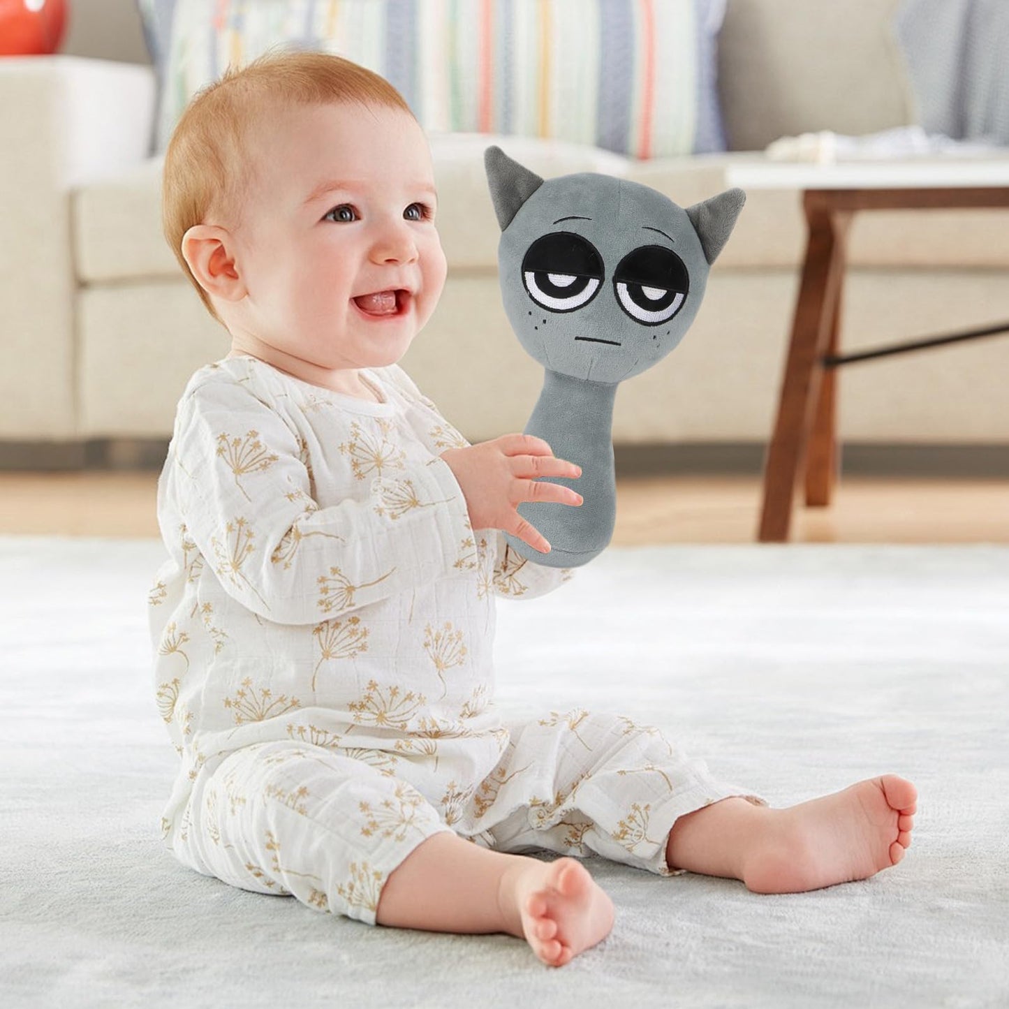 Sprunki Plush Toy | 25 cm Sprunki Doll | Horror Musical Game Sprunki Characters Stuffed Animal Pillow | Sprunki Plush Figure Soft Toys Home Decor for Fans (1/9 - Pack)