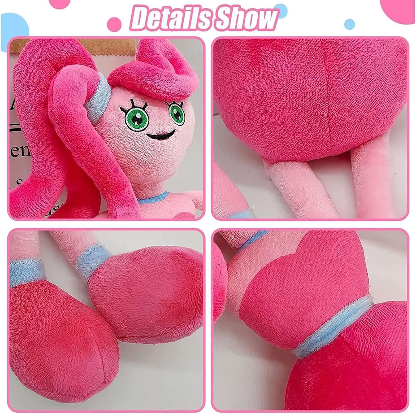 Mommy Long Legs Plush Toy, Kissy Missy Plushies, Poppy Playtime