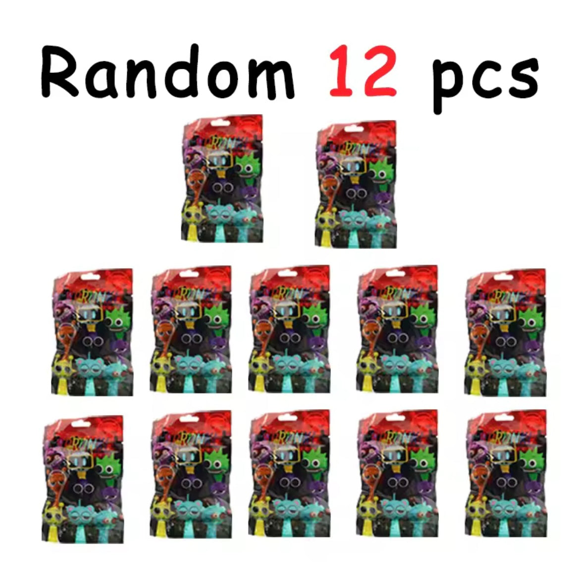 Sprunki Plush Amazon Action Figures Mystery Box, Sprunki Mystery Box