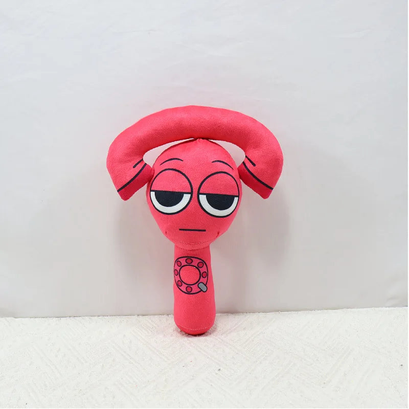 Game Orange Family Box The Classic of Mountains and Seas Sprunki Incredibox Plush Doll Phone Box Pillow Ornaments Children Gift