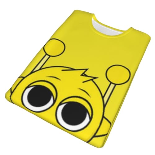 Sprunki T-Shirt,Men's 3D Printed Crew Neck Short Sleeve Tees Shirts,Tees Short Sleeve Tops