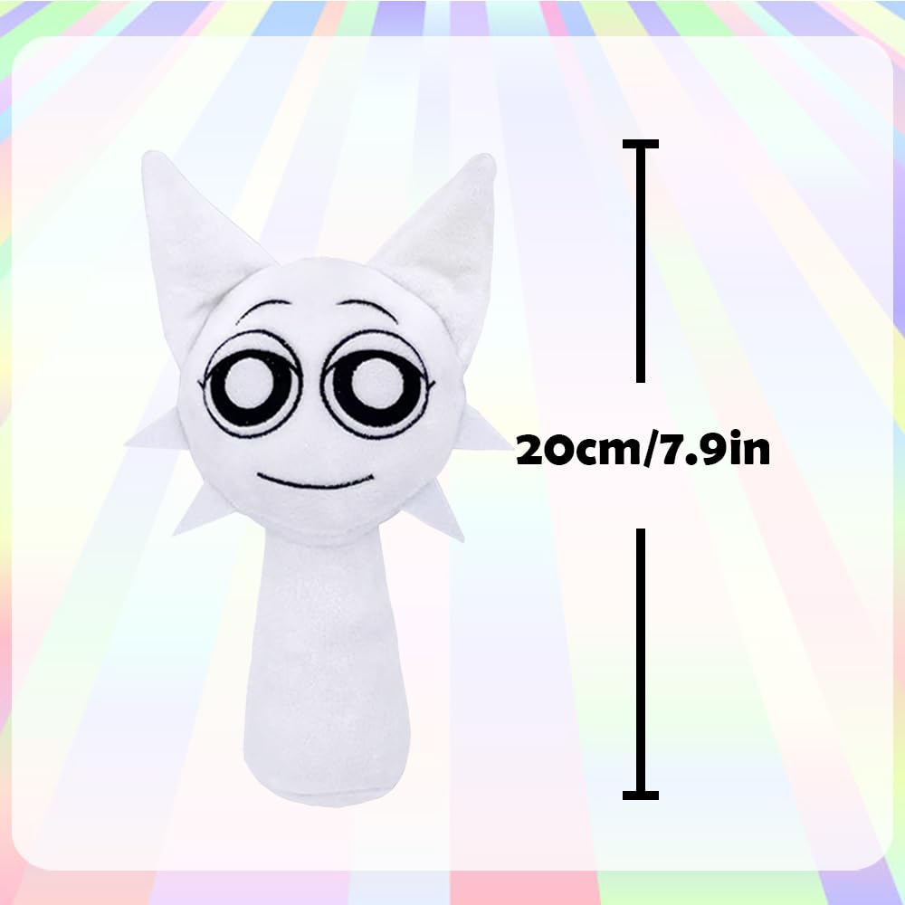 Sprunki Plush - Cute Cartoon Plush Toy, Soft Stuffed Figure for Kids and Adults, Perfect for Playtime, Room Decor, and Unique Gift Choice for Kids