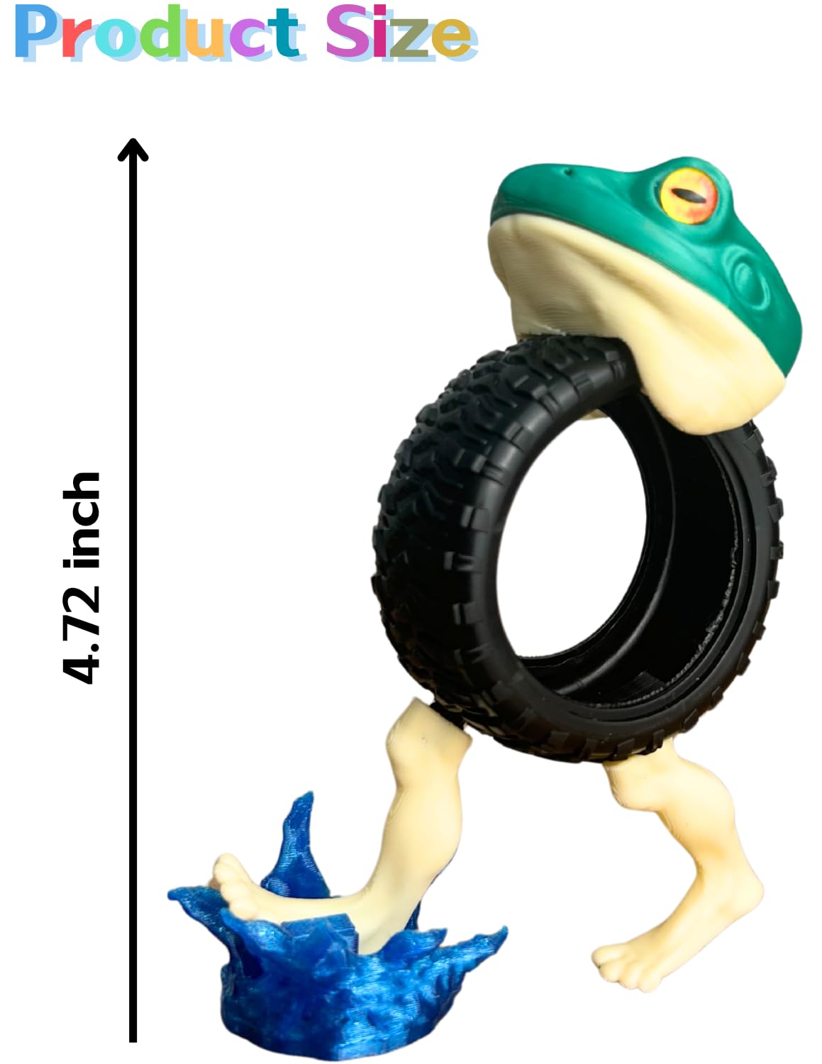 Tralalero Tralala Decoration, Meme Shark Figurines, Creative 3D Italian Brainrot Shark in Sneakers, Collectible Figurine Gifts for Fans (Yellow)