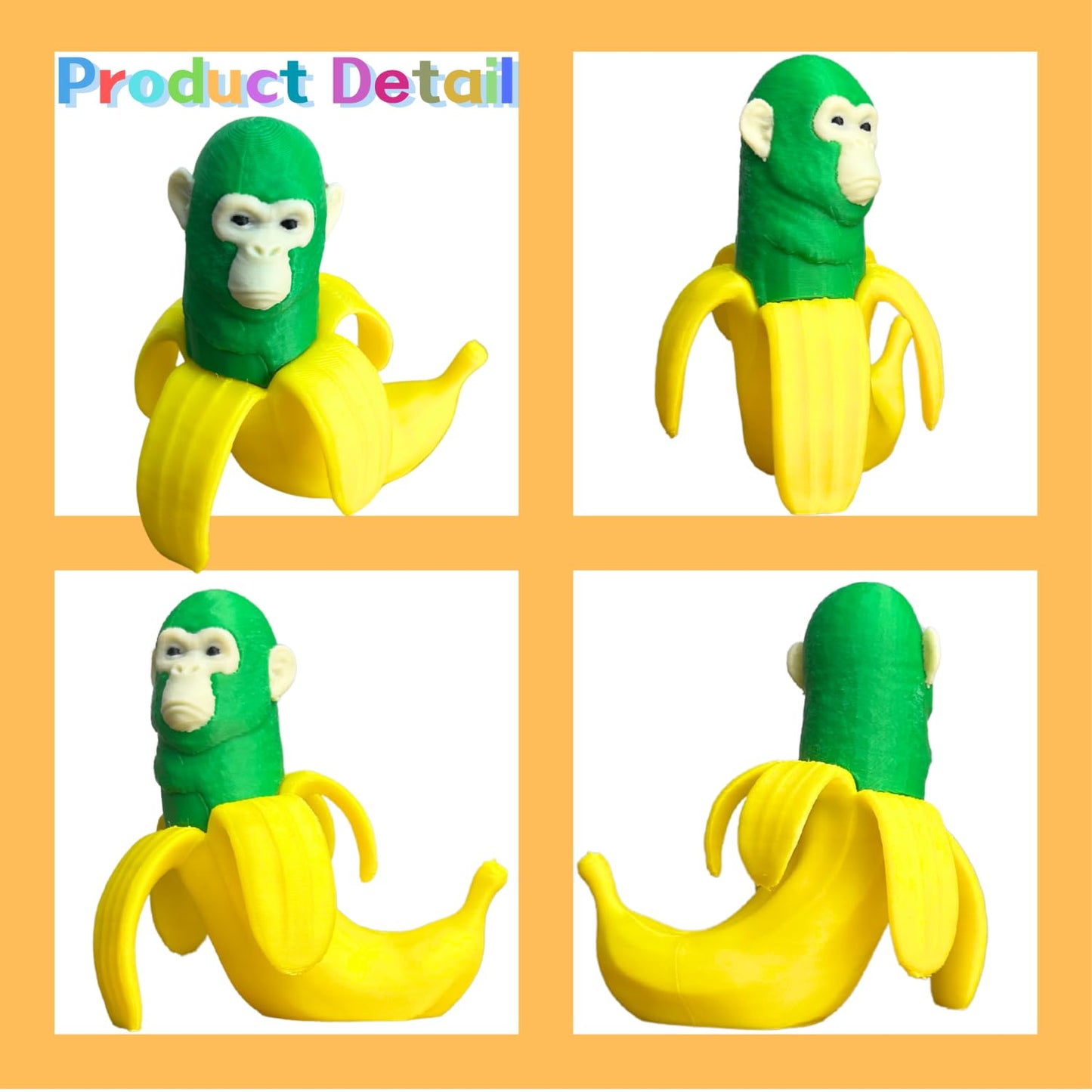 Tralalero Tralala Decoration, Meme Shark Figurines, Creative 3D Italian Brainrot Shark in Sneakers, Collectible Figurine Gifts for Fans (Yellow)