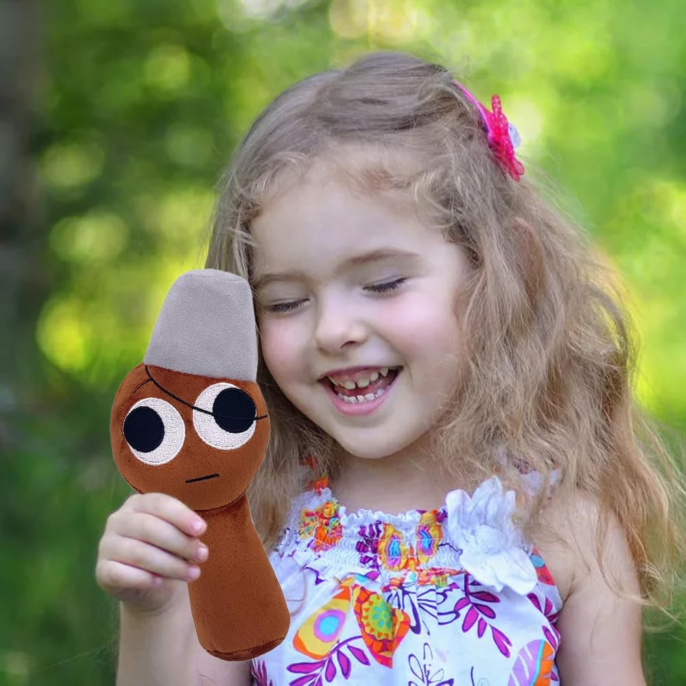 Sprunki Plush - Cute Cartoon Plush Toy, Soft Stuffed Figure for Kids and Adults, Perfect for Playtime, Room Decor, and Unique Gift Choice for Kids