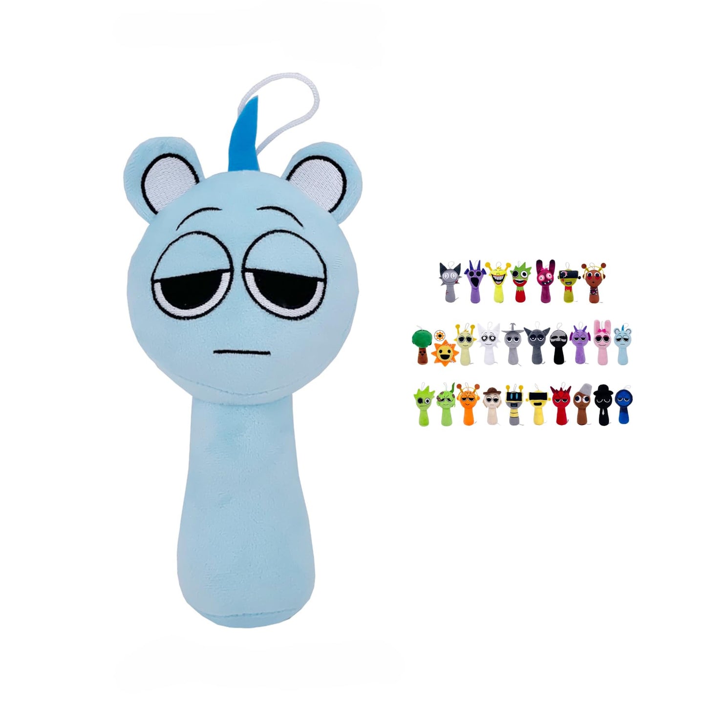 Sprunki Horror Plush - 11'' Full Collection of Wenda, Mr. Fun Computer, Gray & More - All Your Favorite Sprunki Characters!