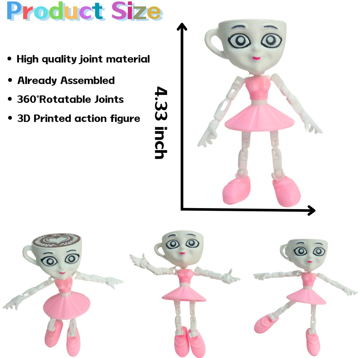 Tralalero Tralala Decoration, Meme Shark Figurines, Creative 3D Italian Brainrot Shark in Sneakers, Collectible Figurine Gifts for Fans (Yellow)