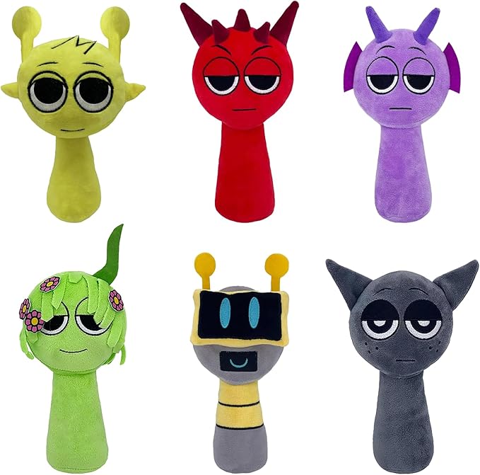 Sprunki Plush (Pack of 6)