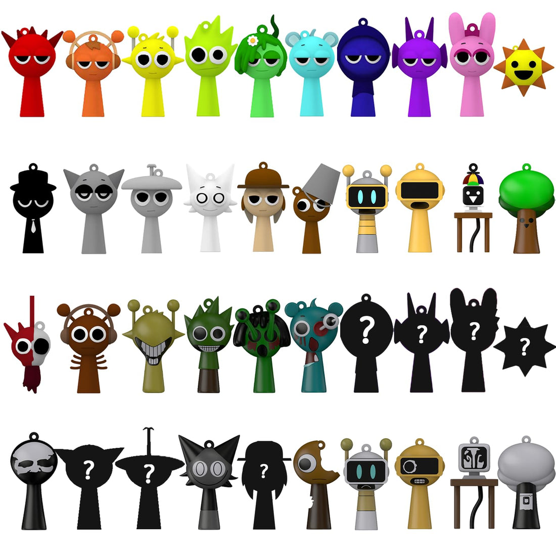 Sprunki Plush Amazon Action Figures Mystery Box, Sprunki Mystery Box ...