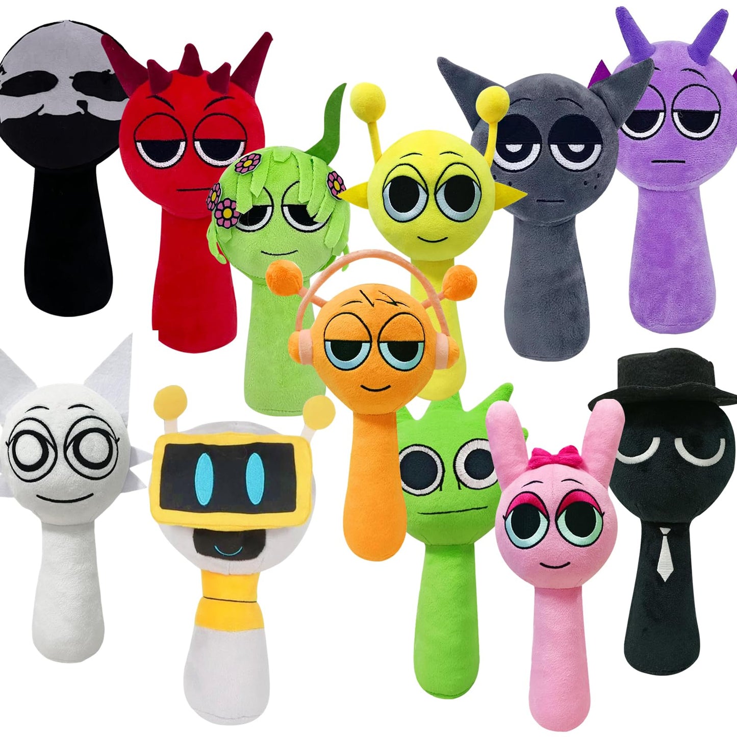 Plush Toy, Game Plush, Christmas Plushies, New Monster Horror Game Stuffed Figure Doll (6 PCS)