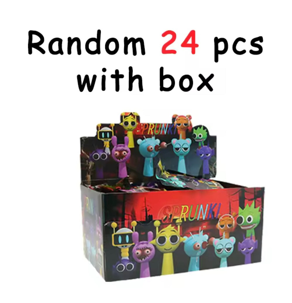 Sprunki Plush Amazon Action Figures Mystery Box, Sprunki Mystery Box