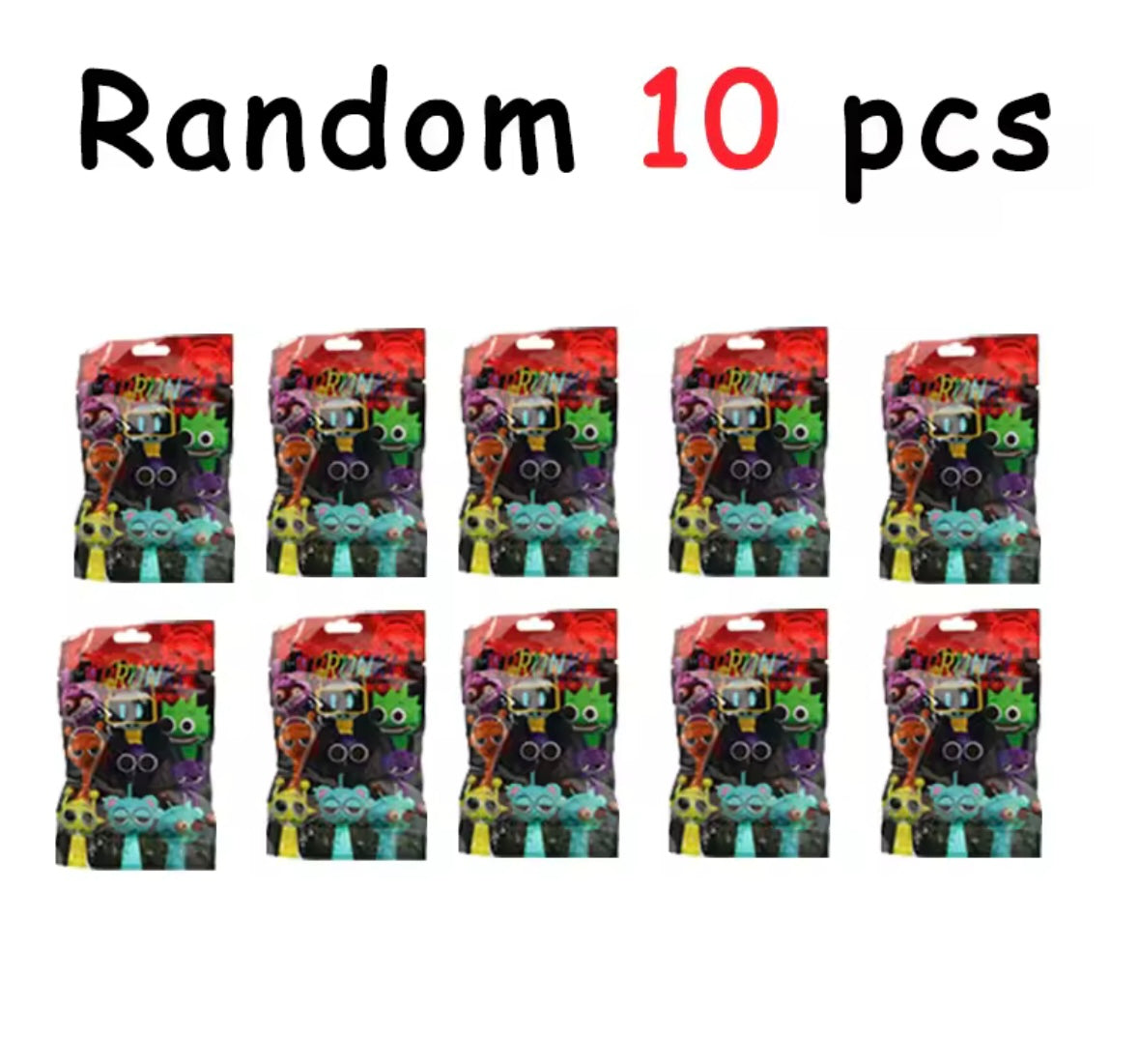 Sprunki Plush Amazon Action Figures Mystery Box, Sprunki Mystery Box