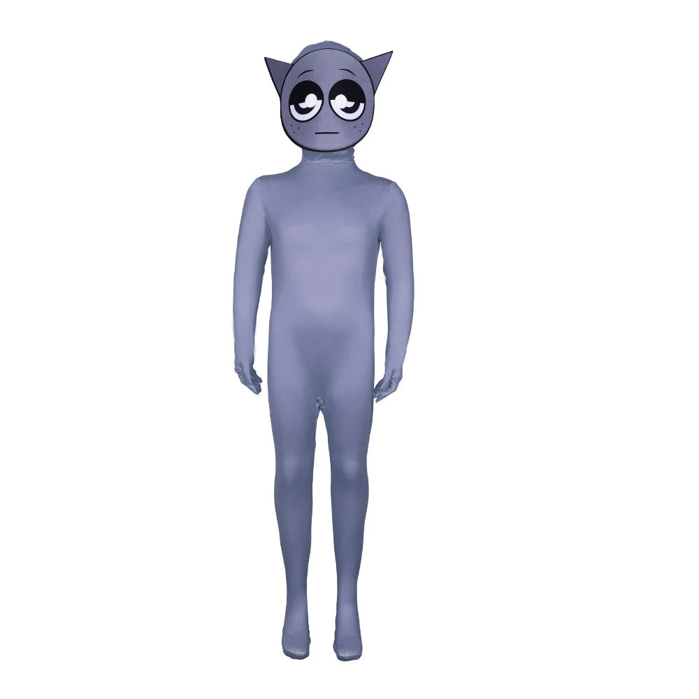 Sprunki Incredibox Cosplay Costume Kid Monster Horror Game Clothing Creative Christmas Adult Party Jumpsuits Clothes Gift