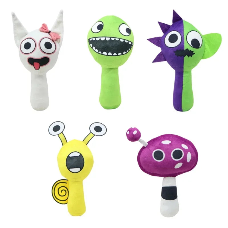Sprunki InCrediBox New Rhythm Box Ban Ban Game - Sprunki X Garten of Banban Plush Toy